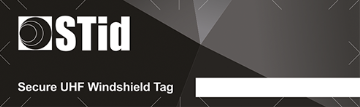 UHF Adhesive Tags for Windshields (100)